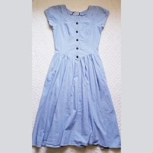 Vintage Chorus Blues denim dress chambray pockets